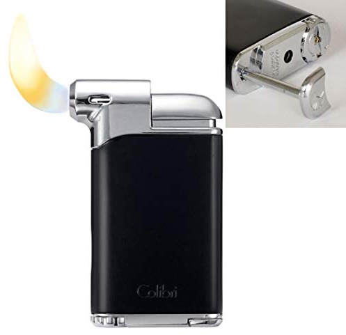 Colibri Pfeifenfeuerzeug Pacific II mit Pfeifenstopfer inkl. Lifestyle-Ambiente Tastingbogen