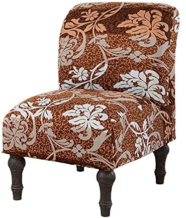 KAISUN Sesselbezug Ohne Armlehne,Abnehmbare Waschbar Akzent Sesselhusse,Strecken Sofabezug,Langlebig,für Wohnzimmer Hotel Haus Esszimmer (Color : Type-19, Size : 4pcs)