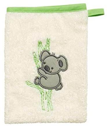 Playshoes Unisex Kinder Frottee-Waschhandschuh Koala