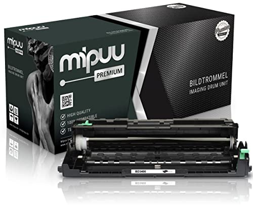 Mipuu Bildeinheit kompatibel für Brother DR-3400 DR3400 Schwarz passend für DCP-L6600DN HL-L6250DN HL-L5200DW HL-L6400DW MFC-L5750DW MFC-L6800DWT