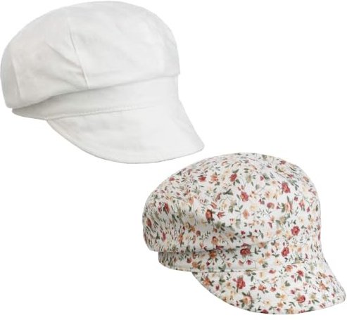 LIPODO Millefleurs Coppola Reversibile con Visiera Donna Primavera Estate