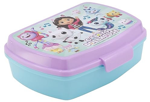Stor Gabby's Dollhouse Boîte à déjeuner rectangulaire pour enfant, rose clair, Estándar, Décontracté