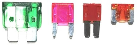20 Teile/los Sicherung Mini Auto Sicherung 2A 3A 4A 5A 7,5 A 10A 15A 20A 25A 30A 35A 40A Ampere Clip Sicherung Set for Auto LKW Mini Kleine Medium (Color : MINI_500 PCS, Size : 10A)