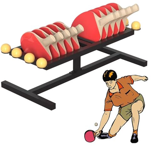 Tischtennisnetze 19 Cm Breiter Tischtennisschläger-Ausstellungsständer Für Den Schreibtisch, Metall-Aufbewahrungsregal, Tragbar, 8 Tischtennisplatten Organisieren Für Kinder Und Erwachsene, Aufbewahru