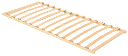 Sufrk Lattenrost mit 13 Latten 90x200 cm Lattenrost 100x200 Verstellbar Rolllattenrost