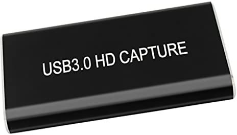 Angoily Tarjeta de Captura de Alta Definición USB 3.0 Transmisión Instantánea a Youtube Tipo 3 5 Mm