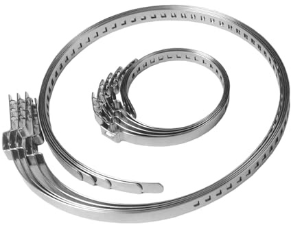 10 Stück CV Universal Achsmanschetten Schellen Schelle Achsmanschette | Verstellbare Klemmschelle Achsmanschette, Edelstahl CV Schlauchschellen Set gelenkschelle für die Meisten Auto Abluftschlauch