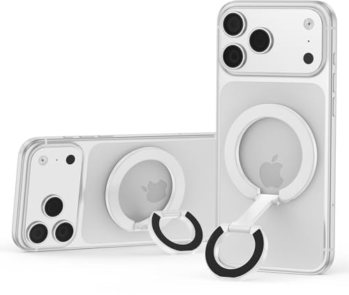 Magnetic Phone Ring Holder Grip for MagSafe Stand for iPhone 17 Pro Max 16 Plus 15 14 13 12, 360°Rotation Magnetic Ring Stand for Samsung Galaxy S26 S25 S24 A16 A17 A35 A36 5G, for MagSafe Accessories