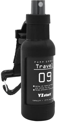 Genérico Botella pulverizadora de niebla fina - Envases de líquido pequeños recargables de 50 ml | Atomizador de perfume con bomba para viajes, peluquería, plantas, limpieza, agua, salones