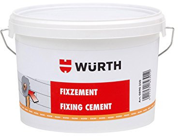 Würth Reparaturkleber, Harz, Paste, Klebstoff, Metall, schnell trocknend, Eimer, mittel bis hoch Viskosität