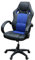 Gaming Chair, Racing Style Office High Back Ergonomic Conference Work Chair Reclining Computer PC Swivel Desk Chair with Lumbar Support&Adjustable Task Gas lift PU Leather (Blue)