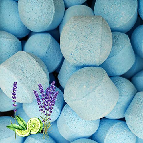 Pack Ahorro 70 Mini bombas efervescentes para manicura y pedicura - Ablandan durezas, refrescan, hidratan y relajan - Aroma: Bergamota y Lavanda