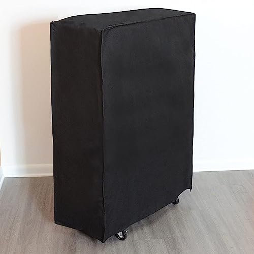 Gavigain Bed Cover,Folding Bed Storage Cover Thick Fabric Rollaway Bed Dust Cover Universal Water and Dust Rollaway Bed Protector Cover with Drawstring for Indoor,Outdoor(102 * 33 * 104cm)