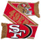 Great Branding San Francisco 49ers NFL HD Jaquard Scarf Rot Beige Schal - Stk