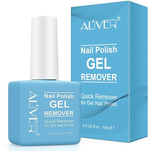 P-Beauty Nagellackentferner Acetonfrei | Professioneller Gel Entferner für Nägel in 3 Min | Remover Gellack, Shellac, UV Lack | Gel Nail Entferner | Nagellack Entfernung schnell & schonend | 1x 15ml