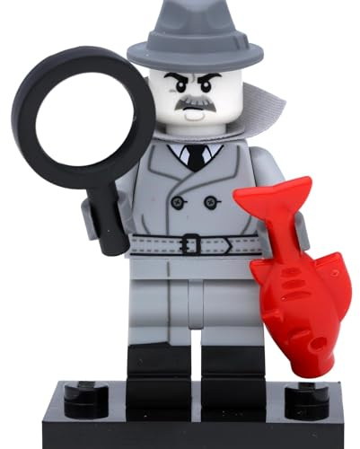 71045 Minifigures - Serie 25 - Sammelfigur für Lego Fans: #1 Film Noir Detektiv