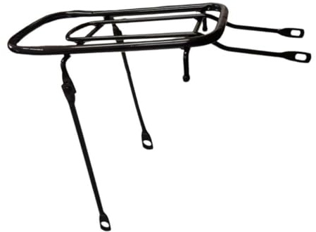 JISADER Kinder Fahrrad Gepäckträger Hinten Fahrrad Gepäckträger Packtaschen Heavy Duty Rücksitz Stahl Fahrrad Gepäckträger für Rennräder, 32 cm x 13.5 cm x 24 cm