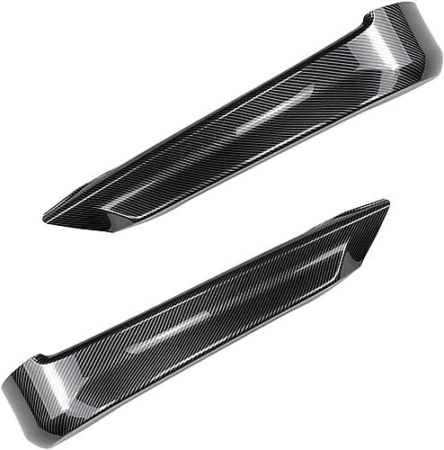 IONZS Auto Frontschürze Lippe Spoiler für BMW 3 Ser E90 E91 320i 330i 2005-2008,Frontspoiler Lippe Diffusor Splitter,Stoßfängerlippe Protector,A/Carbon Fiber Look