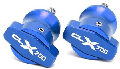 Schwingenschutz Montageständer Für 700 CLX 700CLX 700CL-X CLX700 M6 Sport Adventur Motorrad CNC Zubehör Schwinge Spulen Sliders Hinten Stand Schrauben(Blue)
