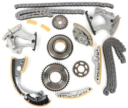 1 Set Kit Catena Distribuzione Per Touareg 3.0T V6 Ingranaggi 2012 2013 2014 2015 2016 Componenti Del Motore