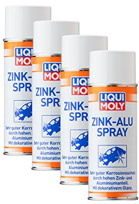 Liqui Moly 4X 1640 Glanz Zink Spray Zinc Korrosionsschutz RostPflege 400ml