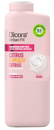 Dicora Urban Fit Body Milk Vitamina C Cítricos y Melocotón 400 ml
