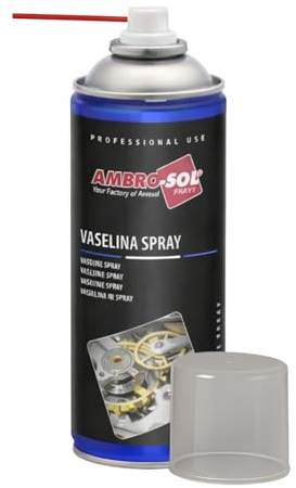 Bomboletta di Vasellina Spray 400 ml Olio Tecnico di vaselina, Lubrificante, Anti-ossidante, Protettivo, Incolore e inodore Varie Quantità (1) - F