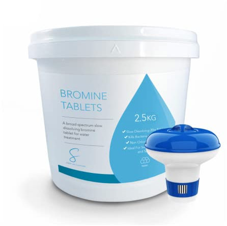 Sweet Spa Solutions - Bromine Tablets 2.5kg - Slow Release Bromine Tablets suitable for Hot Tub, Spas & Pool Water Treatment