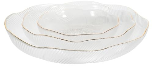 Healeved 3stücke Snacktabletts Für Süßigkeiten Obst Trockenfrüchte Präsentation Modernes Design Serviertabletts Für Party Geburtstag Robustes Tablett Für Küche Esszimmer