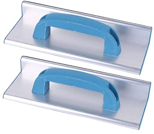 UPKOCH 2pcs Corner Sanding Block Sandpaper Grip Frame with Non-Slip Hand Grip, Lightweight Aluminum Alloy and Plastic Sandpaper Holder for Wall and Metal Polishing in Daily Random Color