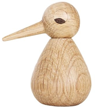 Gatuida Holzfigur Vogel Handgefertigt Langlebig Deko Skandinavisch für Wohn und Schlafzimmer Tischdekoration Geschenkidee