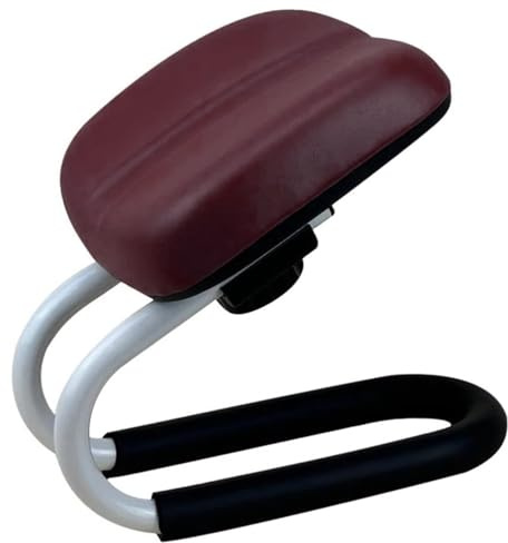 Jorzer Taburete de meditación Silla de Asiento de meditación Silla de oración Banco cómodo Ajustable Rodillador de oración portátil con Almohadilla Antideslizante para Yoga Orar en casa Marrón..