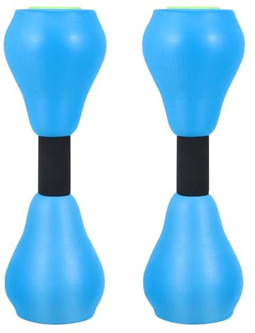 DOITOOL Lot de 2 Haltères Eva Colorés Ajustables 0,5 Kg pour Femmes et Garçon et Filles, Haltères Légers de Fitness Aquatique, Équipement Musculation Piscine pour Exercices de