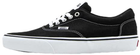 Vans Doheny, Men’s Trainers, Black ((Canvas) Black/White 187), 11 (46 EU)))