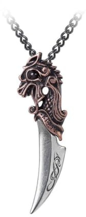 Alchemy Gothic Einardolk Männer Halskette silberfarben Geschenke, Gothic