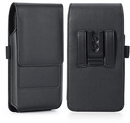 BECPLT iPhone 15 Pro Max 14 Pro Max 13 Pro Max Xs Max Gürtelclip Hülle, Galaxy S23+ S22+ 5G S21+ S20 Plus S9+ Holster, Leder Tasche Handytasche Gürteltasche Schutzhülle Case für iPhone 12 Pro Max