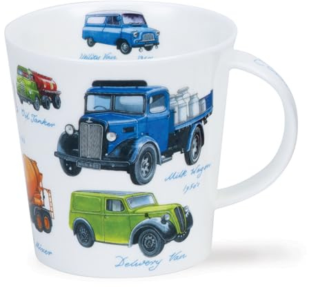 CA-CLAT-XX Classic Transport Mug en porcelaine anglaise Motif Staffordshire 0,48 l