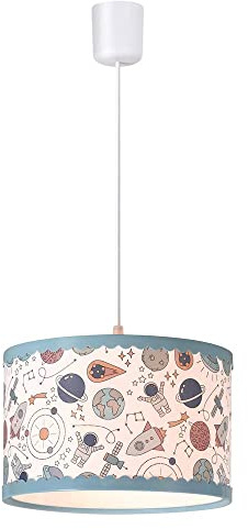 Rabalux 3080 Kinderzimmerleuchte Hanka weiss bunt E27 1x MAX 40W L:88cm Ø28cm dimmbar