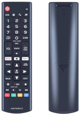 STAR BOX - Telecommande de Remplacement pour LG Universelle TV avec Boutons Amazon Netflix qualité supérieur