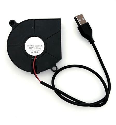JZK USB Turbo Cooling Fan 5V 60x60x15mm 6015 Centrifugal Cooler Fan For Exhaust Ventilation