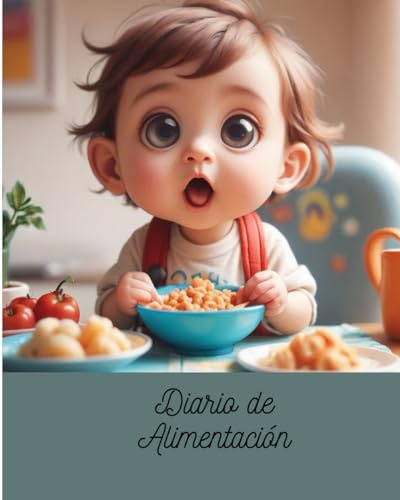 Diario de alimentación complementaria para bebé: Registro agenda de alimentación para bebé