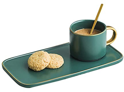 Bol, bol à ramen, saladier, bols à soupe avec porte-crackers, assiette à soupe et à sandwich de 7 oz, bols à soupe et latéraux, bol de petit-déjeuner blanc-200 ml / 7 oz (Couleur : Vert) ( Color : Gre
