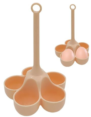 Cocedor de huevos de silicona, vaporizador de huevos duros de silicona que ahorra con 5 agujeros, Hervidores de huevos antiadherentes, hornillos de huevos para huevos duros, utensilios de cocina para