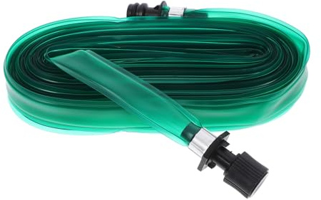 POPETPOP Tuyau D'arrosage Poreux Plat Pvc Pour Jardin 7,5 m Irrigation Extérieure Agricole Et Domestique, Tuyau Percé De Trous, Arroseur à Pression Constante Joint Anti-fuite