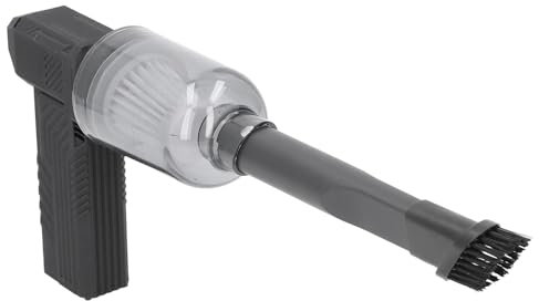 Plumeau à Air comprimé, Aspirateur Souffleur D'Air Portable à Grande Vitesse 52 M/s 130 000 Tr/min Plumeau à Air électrique 3 Vitesses de Réglage Plumeau électrique pour le