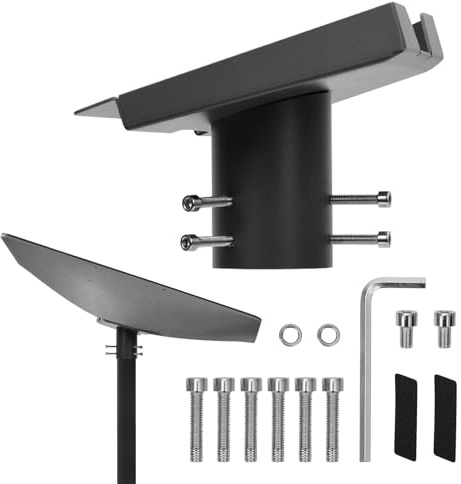 Lnopever Adattatore per tubo Starlink Gen 3,Kit di montaggio regolabile Starlink per Starlink Internet Kit satellitare,kit di montaggio Starlink,montaggio Starlink Standard Gen3/V3 Kickstand Dishy