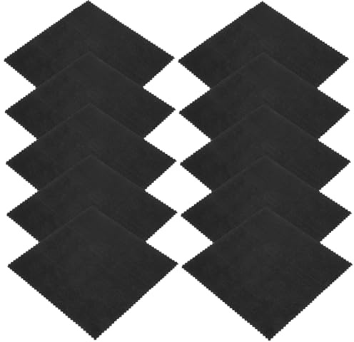 Healeved 10piezas Paños De Algodón Para Limpieza De Pantallas Unidades Para Smartphones Ordenadores Lentes y Cámaras