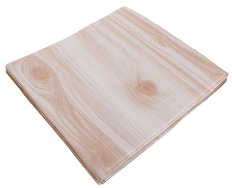 VILLCASE 10piezas Pintado Adhesivo De Pared Imitación De Madera Realista Para Sala De Estar Cocina Decoración De Pared Diy Láminas De Revestimiento Para Paredes Tapiz De Ladrillo
