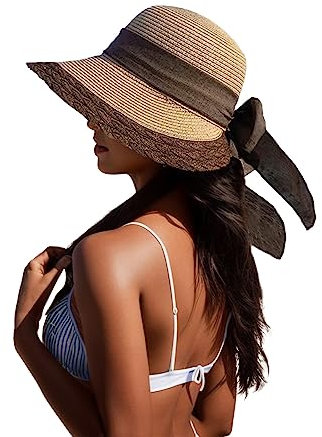 Chapeaux Western Femme Chapeau Chic Plage Paille Homme De Cowboy Casquettes Visières Casquette Rose Soleil Luffy Ete Moustiquaire Forme Pluie Hiver Ombrelle Anti UV Blanche Hat Vetement