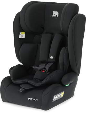 DERYAN Carter i-Size Kindersitz (ohne ISOFIX Schwarz)